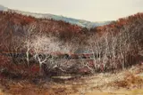 Charles Pitcher, (American/Western PA, 1927-2009), Hill Station Siding