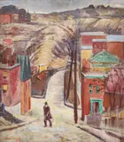 Samuel Rosenberg, (American/Pittsburgh, 1896-1972), Hill District, (Dinwiddie and Reed Streets)