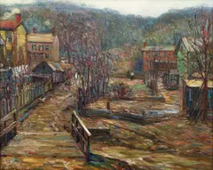 Charles Taylor, Sandy Creek, oil on canvas