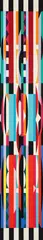 Abstract Composition by Yaacov Agam, serigraph printed in colors, offered Sep 2023