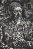 Ivan Albright, Fleeting Time Thou Hast Left Me Old, 1945 (Grayson #11)