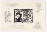 Pierre Alechinsky, Planche IX