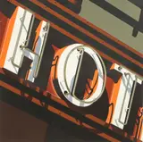 Robert Cottingham, Hot, 1973, color