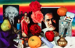 Audrey Flack, Course in Miracles, 1984, color, photograph dye transfer