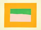 Howard Hodgkin, Indian View B, 1971, (from portfolio of 12 Indian Views), serigraph printed in colors