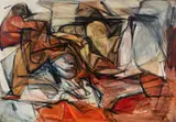 Joann Maier, Untitled, 1957, oil on canvas