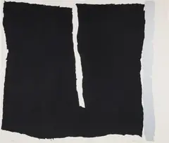 Ray Parker, Phillips Black, 1980, original, screenprint on heavy wove paper, pencil