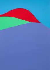 Untitled Abstract #2, c.1980s by Geri Taper, acrylic on heavy wove paper, offered Sep 2023