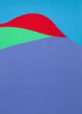 Geri Taper, Untitled Abstract #2, c.1980s, acrylic on heavy wove paper