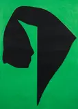 Jack Youngerman, Green Around, 1968, color