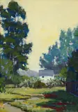 Mark Farina, Carmel Valley Morning, 2015, oil on canvasboard