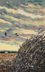 Michael Schofield, Summer Days, serigraph printed in colors
