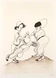 Al Hirschfeld, Three Stooges
