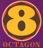 Robert Indiana, Octagon, from Polygons Suite, 1975, screenprint in colors on Arches 88 paper