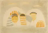 Zoran Mušič, Motif Dalmate, 1955, (Schmucking 52), lithograph printed in colors, pencil