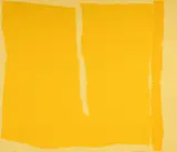 Ray Parker, Untitled Color Field Abstract in Yellows, 1980, original color
