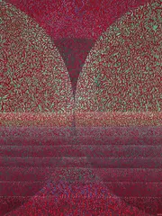 Jack Marlowe Wise, Distant Shape #3, 1984, gouache on paper