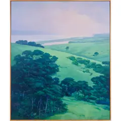 "Estero, Drake's Bay," by Duane Wakeham, oil on canvas, [approximate dimensions - canvas: 72 3/4" H x 6o" W], offered May 2026