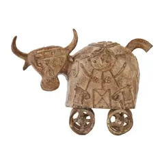 "Torito," by Fernando Andriacci, bronze, [approximate dimensions - overall: 11 1/4" H x 16 1/2" W x 6 1/4" D], offered May 2026