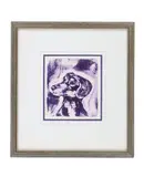 Untitled by Montana Amber Jean Dachshund, etching c. 2008, offered Sep 2024