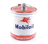 Untitled by Socony-Vacuum, oil co. 5 gallon utility pail 1950s, offered Sep 2024