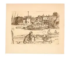 Untitled by James Abbott McNeill Whistler, lithograph, offered May 2024