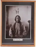 David Francis Barry, Untitled, photograph of sitting bull