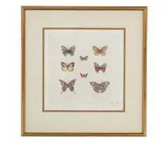 Untitled by Sandy Scott, etching 1970-90s, offered May 2024