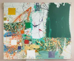 Taro Yamamoto, Journey to Mars, oil on canvas, 1962
