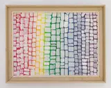 Alma Thomas, Rainbow III, oil on Masonite, 1964, bears signature, date and
