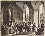 Don Freeman, The Municipal Building (Mc Culloch 26), lithograph, 1931