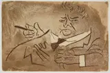 William Gropper, Top Man (Soriani 111), etching and aquatint, 1968