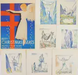 Rockwell Kent, Buy Christmas Seals, Protect Your Home from Tuberculosis, lithograph in colors, 1939