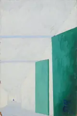 Briette #10 by Charles E. Harris, oil on canvasboard, 1966, offered Jan 2024