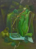Charles E. Harris, Green Still-Life