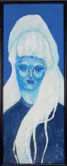 Blonde de More by Charles E. Harris, oil on canvasboard, 1969, offered Jan 2024