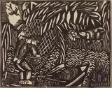 Raoul Dufy, La Peche, woodcut, 1910-11