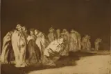 Francisco Goya, So El Soyal, Hay Al (Delteil 209) (Harris 255 iii/III), etching and aquatint, Proverbios, pl. 8. 9 7/16 x 13 15/16''