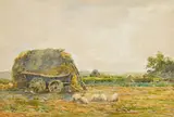 Claude Hayes, Haying