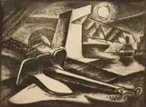 Kálmán Kubinyi, Cuyahoga, aquatint