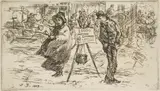 John Sloan, Christmas Dinner (Morse 149), etching, 1909