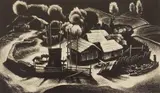 Lynd Ward, Corral- Tres Cumbres