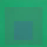 Emerande (Danilowitz 165-6) by Josef Albers, silkscreen in colors, 1965, from the portfolio ''Soft Edges- Hard Edges'', from the, offered Feb 2024
