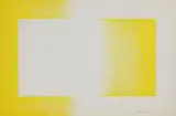 Richard Anuszkiewicz, Yellow Reversed, silkscreen in colors on wove paper, 1970