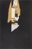 Louise Nevelson, Untitled, aquatint with collage, 1973