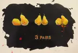 John Sokol, 3 Pairs, lithograph in colors, 1973