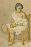 Francisco Zúñiga, Muchacha Con Limones (Brewster 87), lithograph in colors, 1982