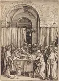 Joachim vom Hohenpriester Zuruckgewiesen (Meder 189f) by Albrecht Durer, woodcut on laid paper, ca. 1504, offered Dec 2023
