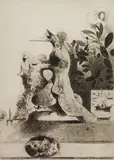 Graham Sutherland, Untitled, etching