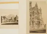 John Taylor Arms, La Piazza, Venzone (Fletcher 239), etching,1931